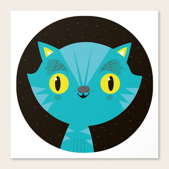 Gatito Canvas Print