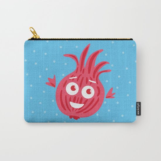 Cute Red Onion Carry-All Pouch