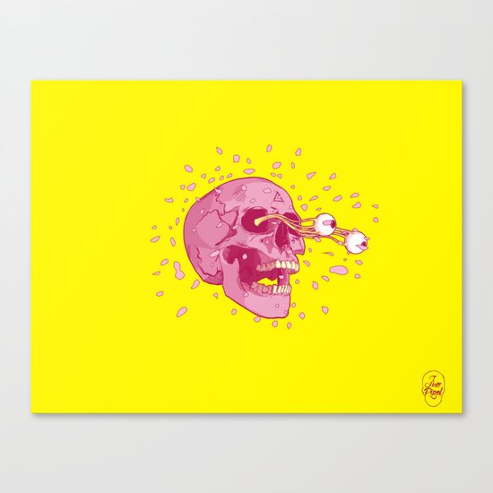 Explode!!! Canvas Print