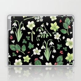 Winter Garden - black Laptop & iPad Skin