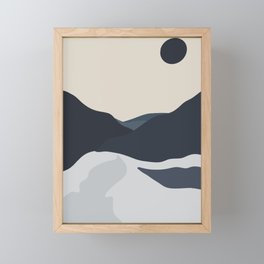 Lake Framed Mini Art Print
