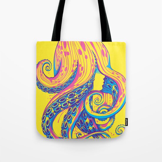 Curls Tote Bag
