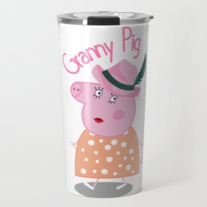 Granny Pig,Grandma Pig tee,Gift for Grandmother Travel Mug