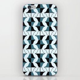 Whale Song Midcentury Modern Vintage Arcs Abstract iPhone Skin