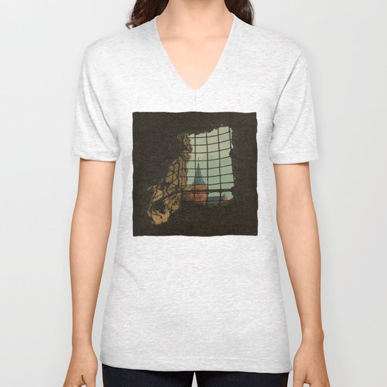 From A Castle Unisex V-Neck