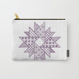 Purple Star Carry-All Pouch