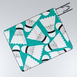 Large shuttlecock pattern (Large & Full version) Picnic Blanket