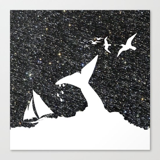 Moby Dick Canvas Print