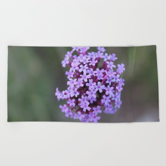 Purple Rain Beach Towel
