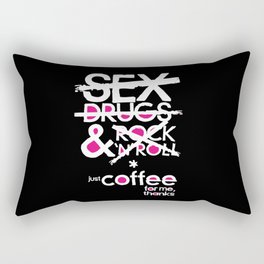 Just Coffee Rectangular Pillow