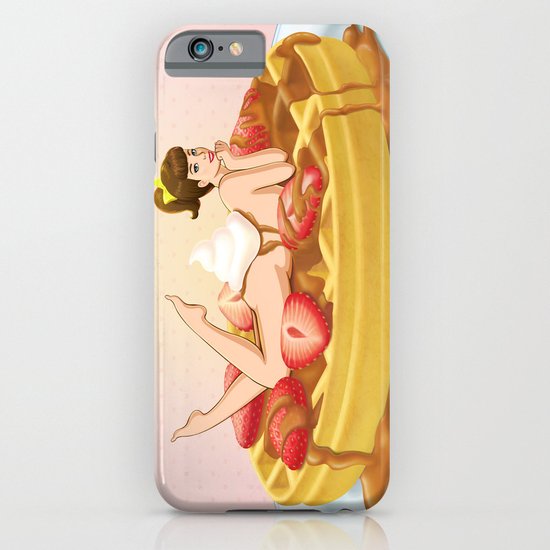 Waffle Girl iPhone & iPod Case