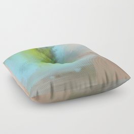 splashed Floor Pillow