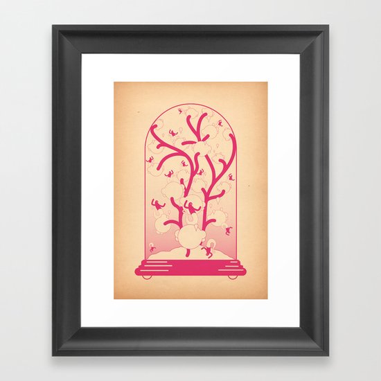 teca Framed Art Print