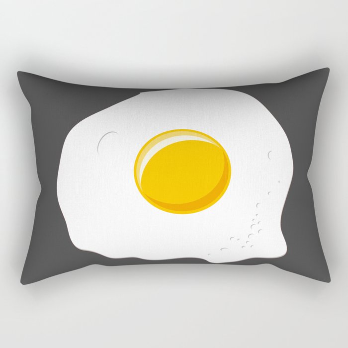 Lonely omelette Rectangular Pillow