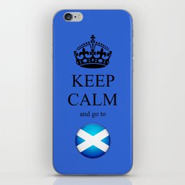 KEEP CALM Scotland iPhone Skin