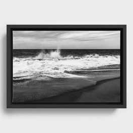 Windy Day / Landscape Photography Framed Canvas