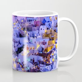 Purple Dream Oia Santorini Greece Mug