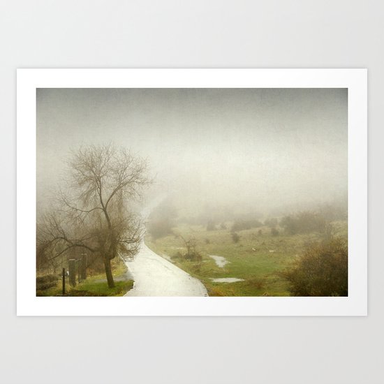 The lost road Art Print