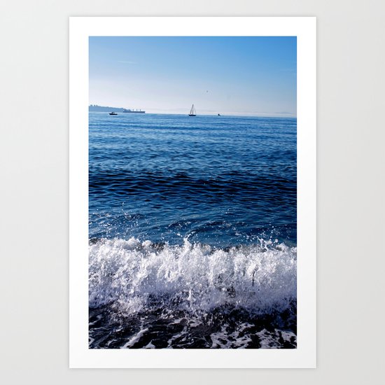 High Tide Art Print