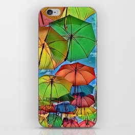 Umbrellas 4 iPhone Skin