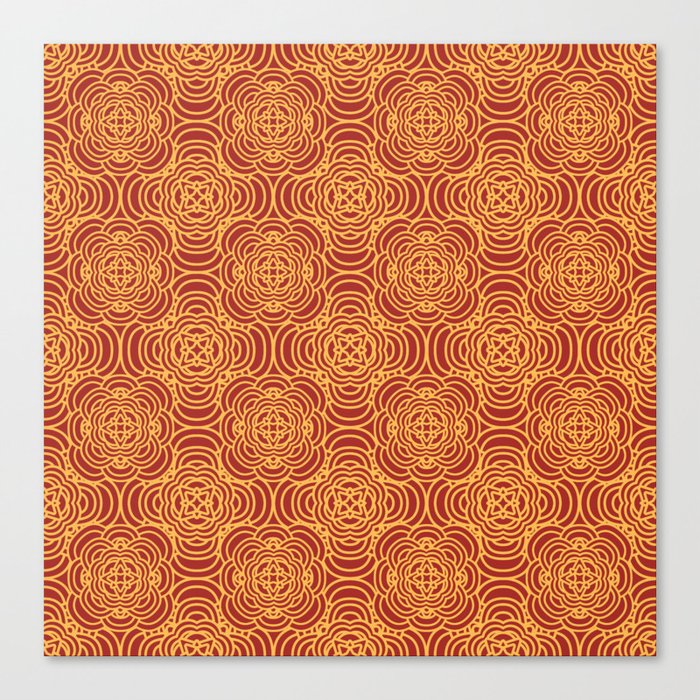 fabric pattern Canvas Print