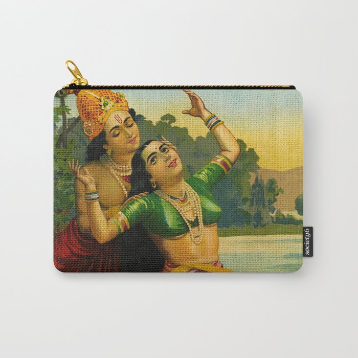 Radha Bilas by Raja Ravi Varma Carry-All Pouch