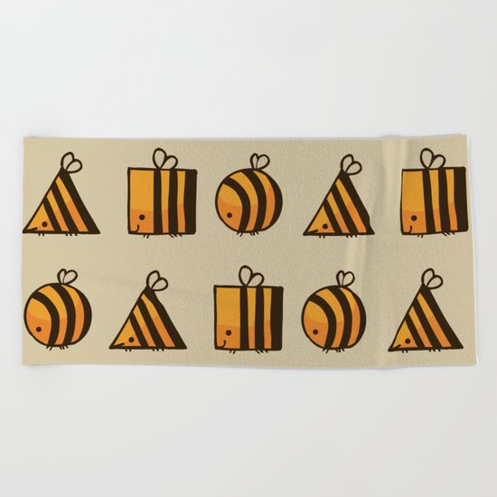 BEE DIFFERENT Beach Towel