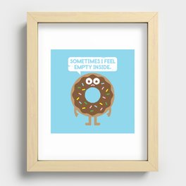 It's Not All Rainbow Sprinkles... Recessed Framed Print
