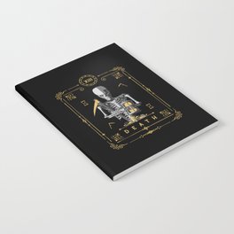 Death XIII Tarot Card Notebook