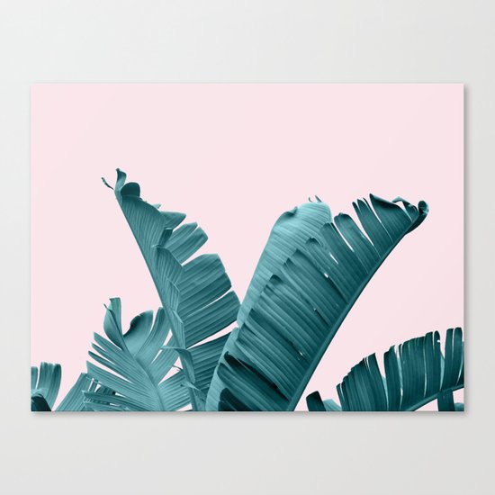 Banana Leaves Canvas Print