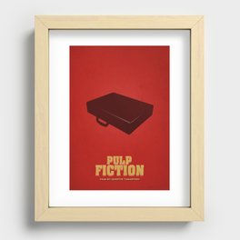 Pulp Fiction poster Recessed Framed Print