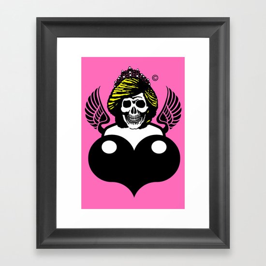 Dead Princess Framed Art Print