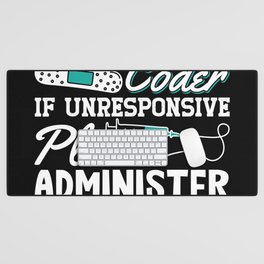 Medical Coder Coffee Assistant ICD Coding Desk Mat