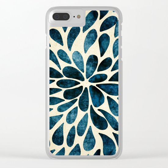 Petal Burst #5 Clear iPhone Case