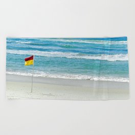 BEACH 86cmX160cm 100% COTTON SOUVENIR TOWEL SURFERS PARADISE AUSTRALIA POOL 