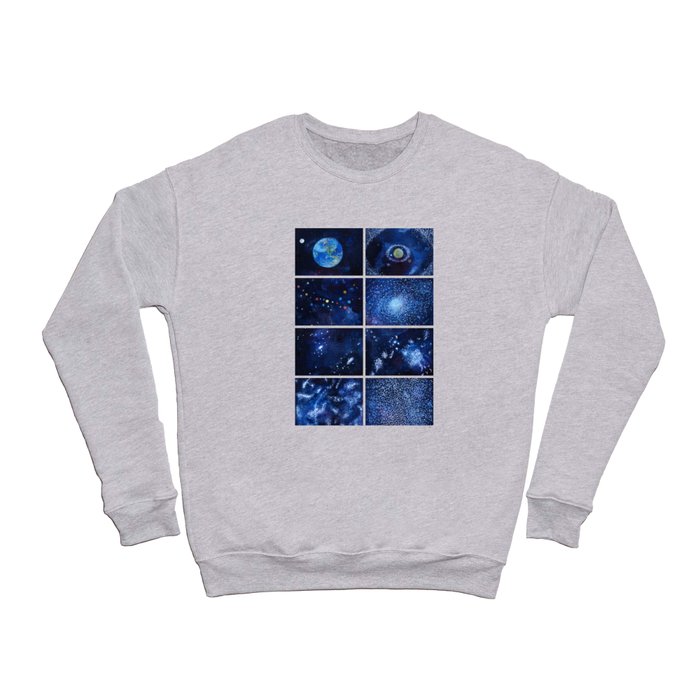 A quick view of the universe Crewneck Sweatshirt