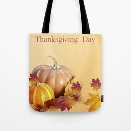 Thanksgiving Day. Thanksgiving, autumn background. thanksgiving. Copyspace Tote Bag