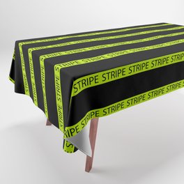 Stripe - Lime Green Tablecloth