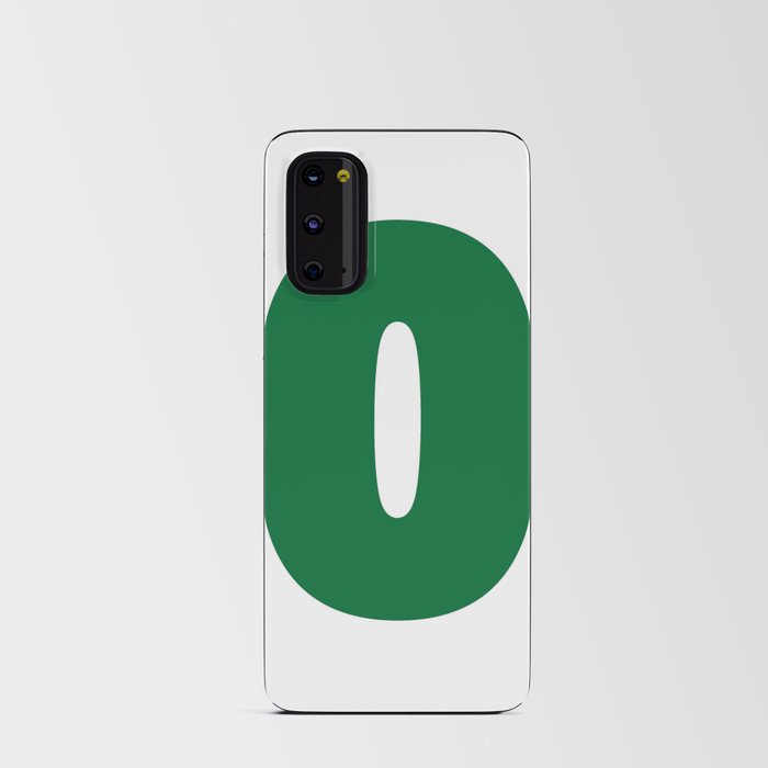 0 (Olive & White Number) Android Card Case