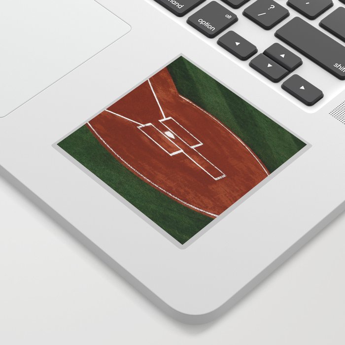 Baseball Field - Illustration Graphic Design Sticker