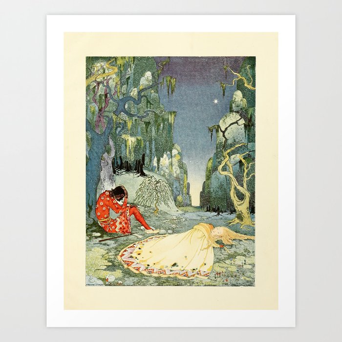 Art by Virginia Frances Sterrett from "Old French Fairy Tales," 1920