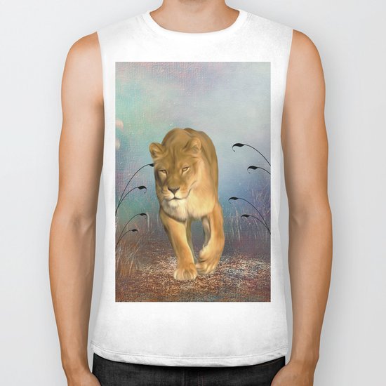 Wonderful wolf Biker Tank