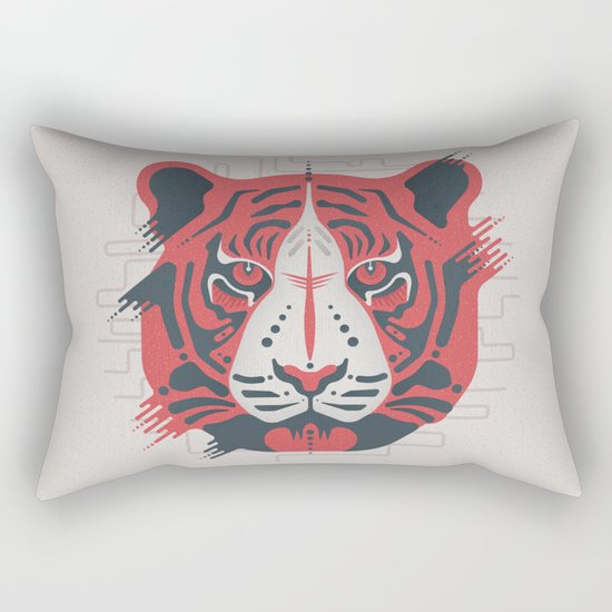 Tiger Tiger Rectangular Pillow