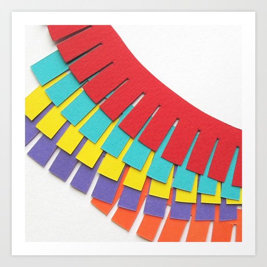 Frills Art Print