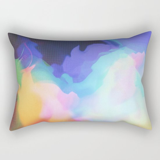 Glitch 03 Rectangular Pillow