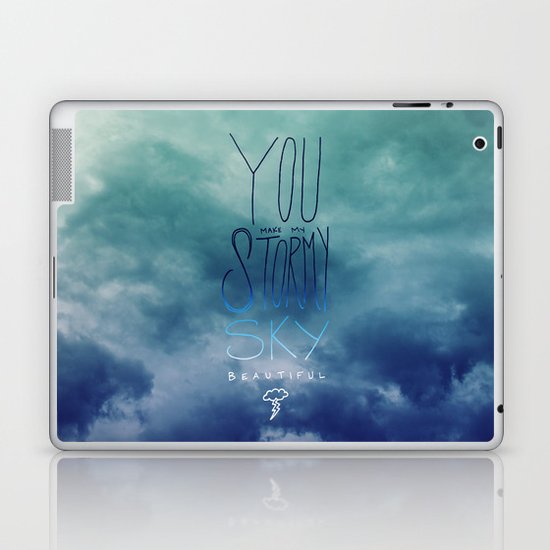 Stormy Sky Laptop & iPad Skin