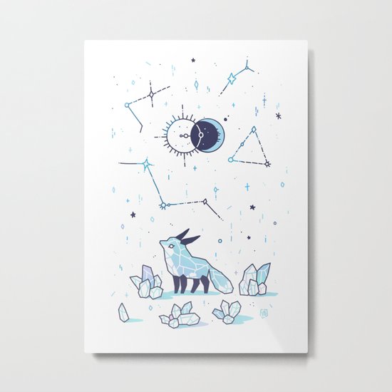 Arctic Nights Metal Print