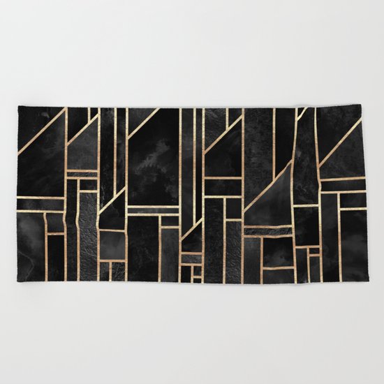 Black Skies Beach Towel