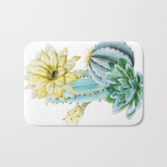 Cactus 02 Bath Mat