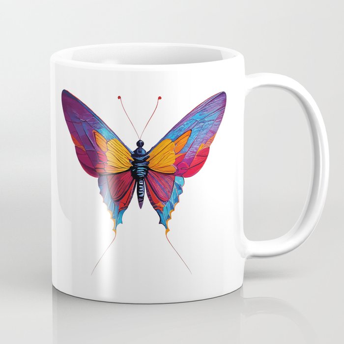 Colorful butterfly Coffee Mug